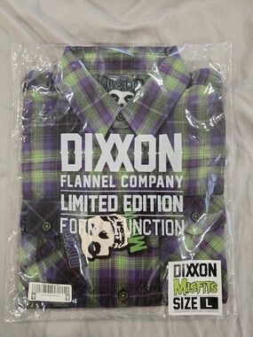 Men’s Purple & Green Plaid Shirt - Limited Edition